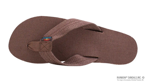Single Layer Hemp Top and Strap with Arch Support