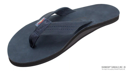 Single Layer Premier Leather with Arch Support 1" Strap