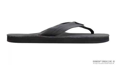 Single Layer Premier Leather with Arch Support 1" Strap