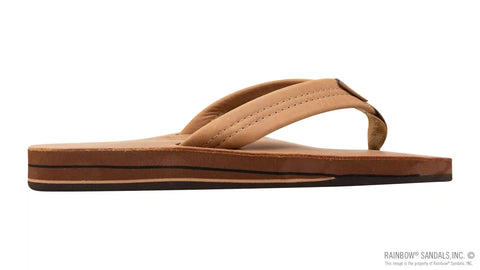 Luxury Leather - Double Layer Arch  Support with a 1" Strap