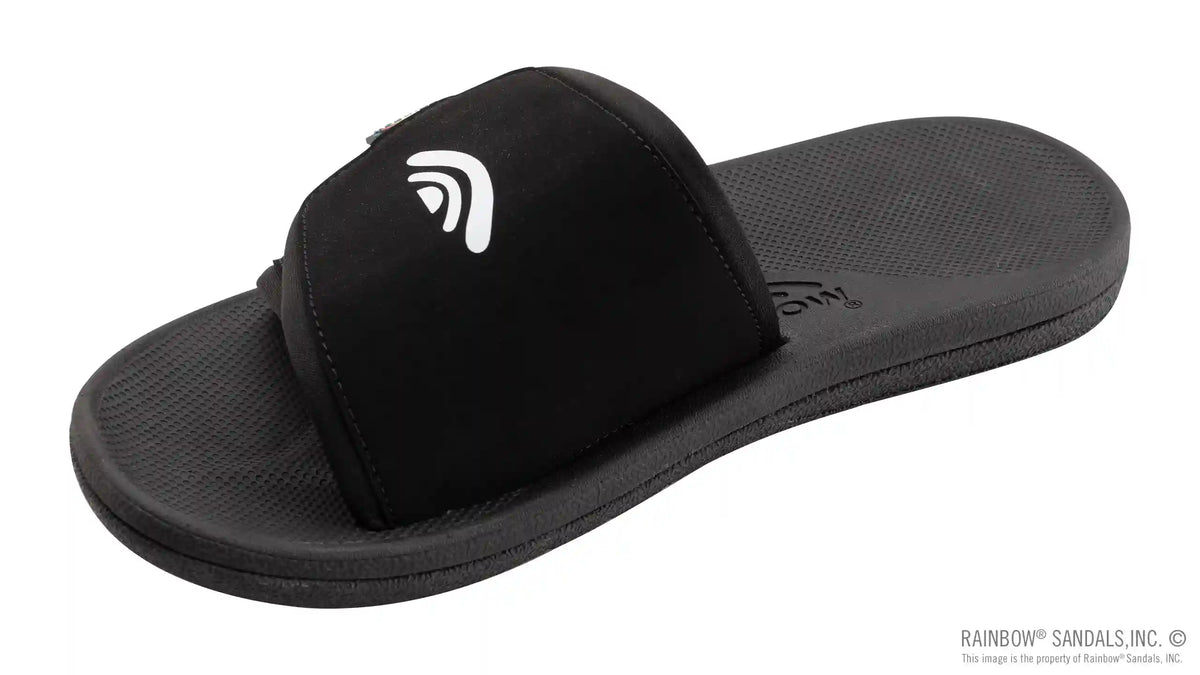 EastCape Slide - Men's Molded Rubber Black Adjustable Strap