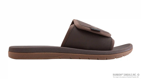 EastCape Slide - Men's Molded Rubber Black Adjustable Strap